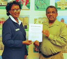 Mansfield Library Manager Honored by Shiloh Baptist Church