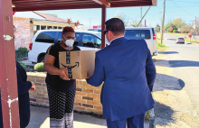 DPSO Arranges Early Visit from Santa at Nursing Homes