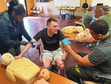 DeSoto EMS Train DPSO Deputies with Realistic Emergency Situations