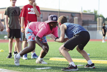 ND Football Hosted 3 Day Youth Football Camp