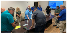 Parish Leaders Meet Before Hurricane Laura