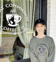 Grand Cane Welcomes The Great Commission Coffee Shop with Ribbon Cutting