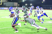 Mansfield Wolverines Defeat the Red River Bulldogs 42-20