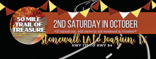 “Fifty Mile Trail of Treasures” to be Held Saturday, October 12