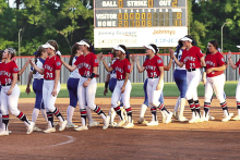 North DeSoto Lady Griffins Skunk Erath Lady Bobcats 11 to 0
