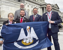 DeSoto Parish Represented at “9–1–1 Goes to Washington” 