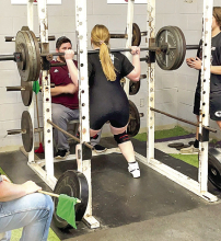 Joaquin Lady Rams Powerlifters