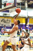 LHS Tigers Defeat Oberlin Tigers 73-52 in Bi-District Matchup