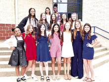 Joaquin Jr. High Cheerleaders for 2023-24