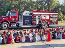 Joaquin ISD Celebrates Fire Prevention Week: Special Guests JVFD
