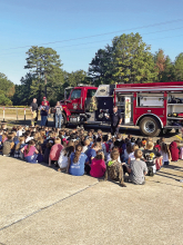 Joaquin ISD Celebrates Fire Prevention Week: Special Guests JVFD