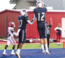 North DeSoto Griffins Take the Field for Jamboree versus Evangel
