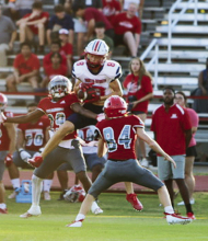 North DeSoto Griffins Face Haughton Buccaneers in Scrimmage