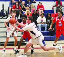 N. DeSoto Falls to Evangel 33 to 74
