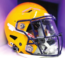 All About the Fans: New Helmet Tech Developed with LSU Tigers to Help Protect Players from Coronavirus r