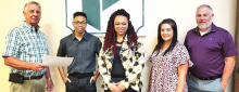Progressive National Bank Presents Scholarship Award