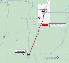 ROAD CLOSURE: LA 5 overlay, DeSoto Parish