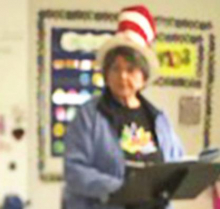 DKG Participates in Dr. Seuss “Read Across America” in Several Local Schools