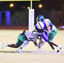 Wolverines Win First-Round Playoff Game 34-28