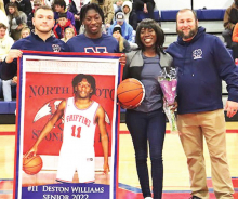 North DeSoto Recognizes Seniors; Griffins Fall to Woodlawn Knights 33 to 75