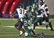 Wolverines Fall to Raiders at Battle on the Border on Sept. 3