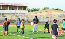 North DeSoto Varsity Football Hosts Youth Football Camp Photo Highlights