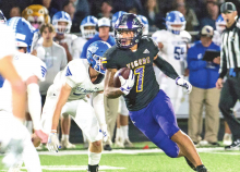 Battle of the Tigers Results with LHS Tigers Beating St. Mary Tigers 50 – 23 – Logansport Wins District 3-1A Championship! 