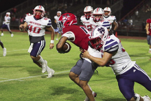 North DeSoto Griffins Face Haughton Buccaneers in Scrimmage