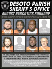 DPSO: August Narcotics Roundup