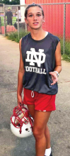 North DeSoto’s Aubrey Kuntz Makes History as a Griffin Football Player