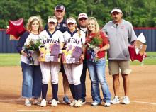 Lady Griffins Defeat Ash 9 to 1 on Senior Night