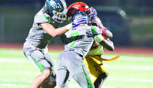 Wolverines Fall to Trailblazers 44-22