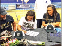 Destiney Jones of Stanley Signs Full Scholarship with Weatherford College