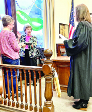 Grand Cane Mayor, Aldermen Take Oath of Office