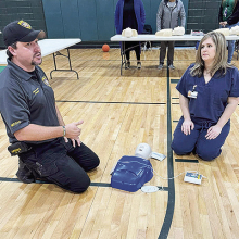 DeSoto Parish EMS Trains Teachers at MMS