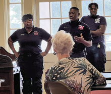 Mansfield Firefighters Present Fire Safety Program