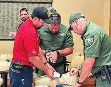 DeSoto EMS Train DPSO Deputies with Realistic Emergency Situations