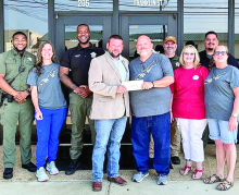 DPSO Makes Donation to “The Deliverance Crew” in Stonewall