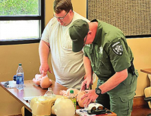 DeSoto EMS Train DPSO Deputies with Realistic Emergency Situations
