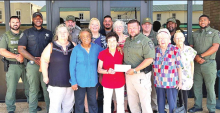DPSO’s Bearded Deputies Fundraiser Donates to DFD 9 Ladies Auxillary