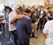 Speaker of the House Mike Johnson Visits Grand Cane