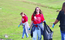 DeSoto Schools Participate in the Love the Boot Clean-up