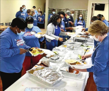 Area First Responders Participate in “Light It Up” Honoring DRHS Employees