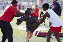 ND Football Hosted 3 Day Youth Football Camp