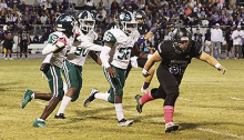 Wolverines Get the Win at Rosepine 34-8