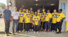 The Town of Logansport participated in Love the Boot week and our event was love Logansport clean All town employees and three citizen participated on Saturday April 18.