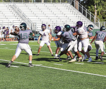 Wolverines Host Center Roughriders in Pre-Season Scrimmage