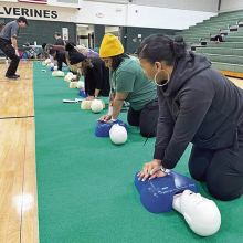 DeSoto Parish EMS Trains Teachers at MMS