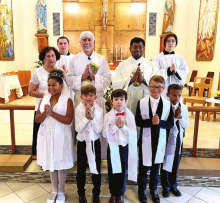 St. Joseph’s Catholic Church Celebrates First Communion Service