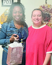 Angela Jones, Upper Elementary Teacher with Megan Register